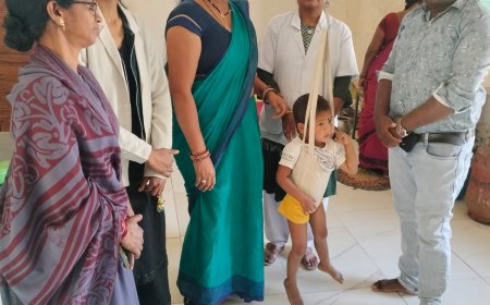 *बोईदा आंगनबाड़ी केंद्र में वजन त्यौहार का हुआ शुभारंभ, सरपंच संजय राज रहे मौजूद*