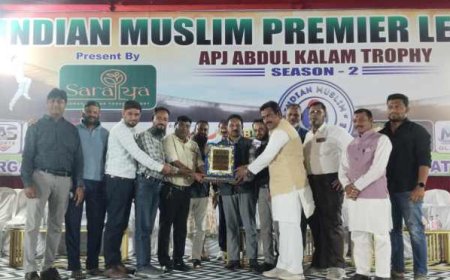 इंडियन मुस्लिम प्रीमियर लीग सीजन-2 का रोमांच जारी, एपीजे अब्दुल कलाम ट्रॉफी में युवाओं का जोश चरम पर