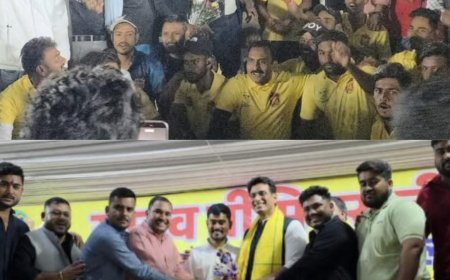 यादव प्रीमियर लीग सीजन-1 में क्वार्टर फाइनल का धमाका, रोमांचक मुकाबलों में विनायक, साईं, बोल बम और नर्सिंग 11 की शानदार एंट्री सेमीफाइनल में