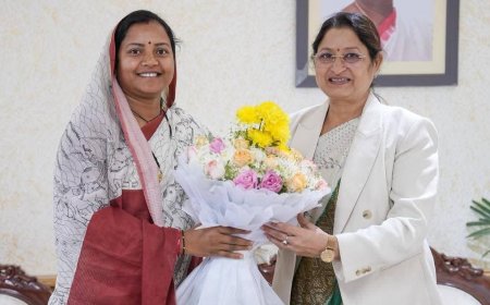 छत्तीसगढ़ मना रहा ‘महतारी गौरव वर्ष’: मंत्री लक्ष्मी राजवाड़े ने केन्द्रीय मंत्री अन्नपूर्णा देवी को दी जानकारी