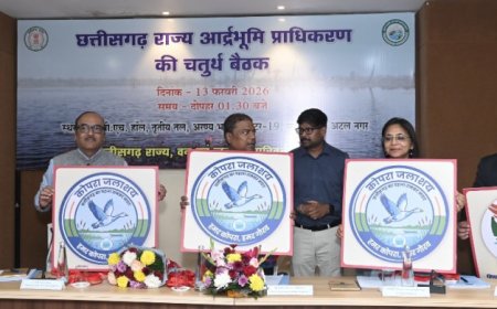 छत्तीसगढ़ राज्य वेटलैण्ड प्राधिकरण की चतुर्थ बैठक आयोजित