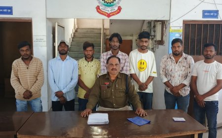 सिरगिटटी क्षेत्र मे आशांति फैलाने एवं अण्डेबाजो पर की गई कडी कार्यवाही...पुलिस द्वारा 06 आरोपियो के विरुद्ध प्रतिबंधात्मक कार्यवाही कर गिरफ्तार कर न्यायालय पेश किया