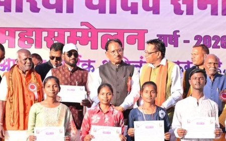 मजबूत समाज के निर्माण से ही समृद्ध और सशक्त राष्ट्र का निर्माण संभव : मुख्यमंत्री विष्णुदेव साय