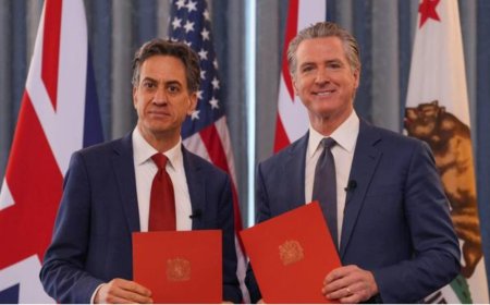 ट्रंप ने कैलिफोर्निया और ब्रिटेन के बीच हुए ऊर्जा समझौते की आलोचना