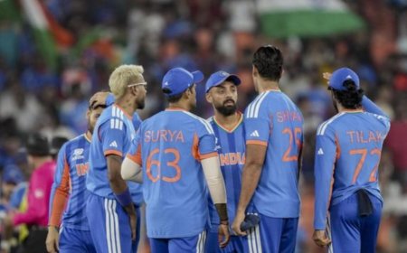 टी20 विश्व कप 2026 | भारत ने चार में से चार मैच जीतकर सुपर आठ में प्रवेश किया