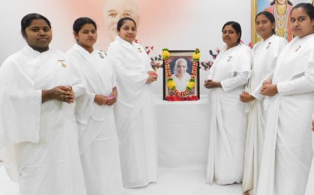 राजयोगिनी बीके गीता दीदी का जीवन दिव्य गुणों की मिसाल — बीके स्वाति दीदी*