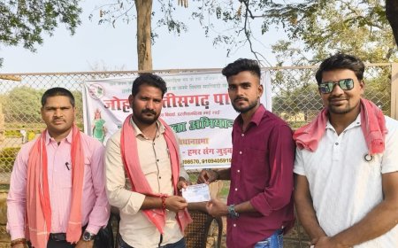 जोहार छत्तीसगढ़ पार्टी के द्वारा कोटा के कोटेश्वर धाम अउ मस्तूरी के मल्हार मेला म जबर सदस्यता अभियान चलाय गीस।