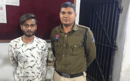 झपटमारी कर मोबाइल-नकदी लूटने वाला आरोपी गिरफ्तार, छीना गया सामान और स्कूटी जब्त