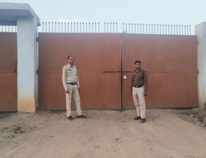 कोरबा में उरगा पुलिस की बड़ी कार्रवाई,अवैध स्क्रैप यार्ड सील,30 लाख का माल जब्त