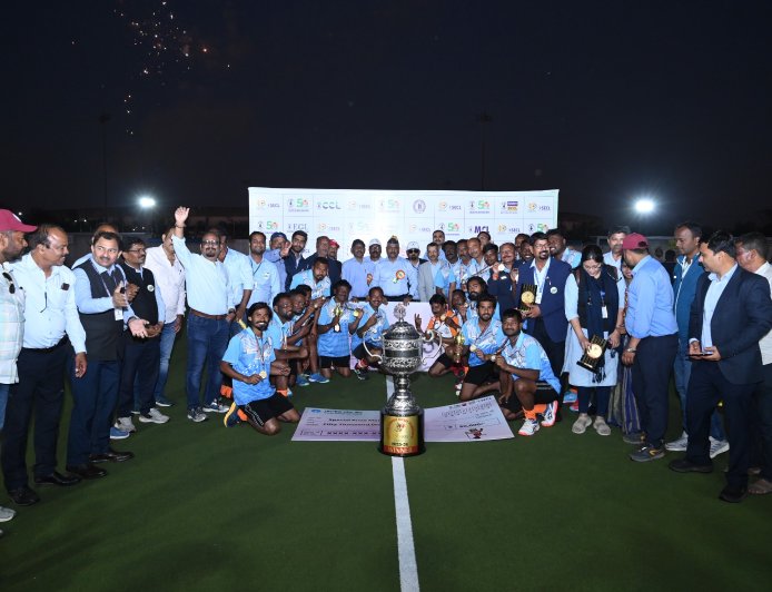सीआईएल अंतर-कंपनी हॉकी प्रतियोगिता 2025–26 का भव्य समापन, एसईसीएल बना चैंपियन