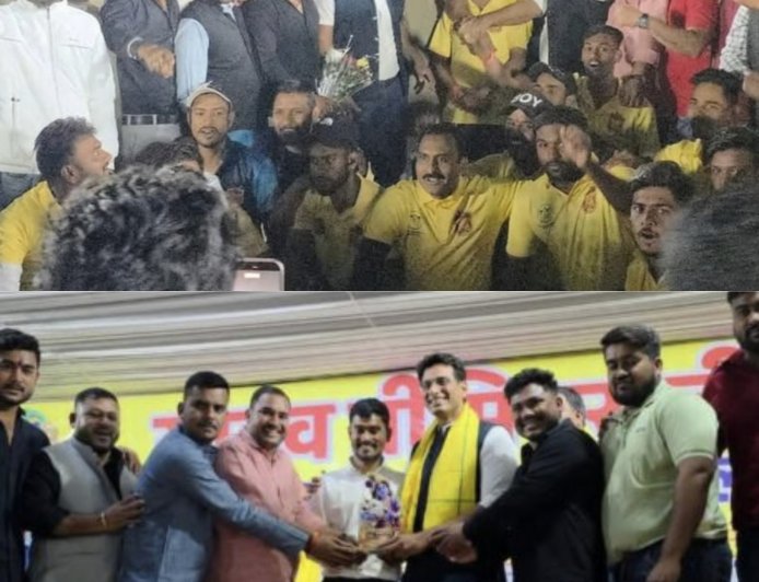 यादव प्रीमियर लीग सीजन-1 में क्वार्टर फाइनल का धमाका, रोमांचक मुकाबलों में विनायक, साईं, बोल बम और नर्सिंग 11 की शानदार एंट्री सेमीफाइनल में