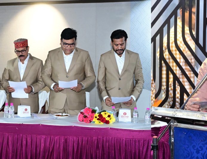 उप मुख्यमंत्री अरुण साव ने दिलाई शपथ, नई ऊर्जा के साथ आगे बढ़ेगा प्रेस क्लब बिलासपुर