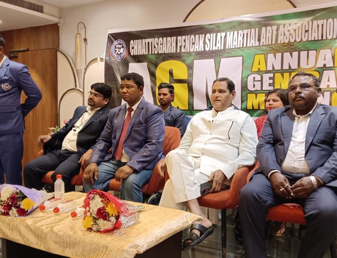 छत्तीसगढ़ पेंचाक सिलाट संघ की वार्षिक आमसभा संपन्न