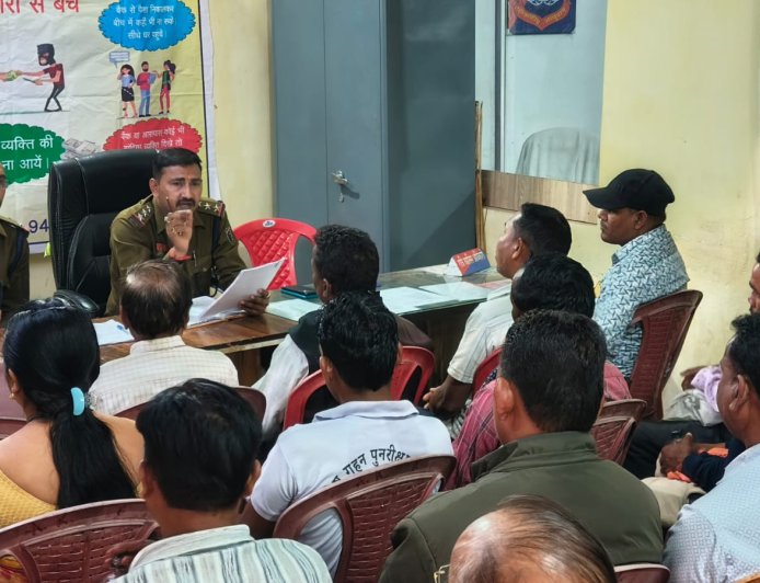 सजग कोरबा – सतर्क कोरबा अभियान के तहत सर्राफा,गोल्ड लोन एवं पेट्रोल पंप संचालकों की बैठक आयोजित