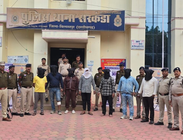 करोड़ों की ज्वेलरी लूट का खुलासा, अंतरराज्यीय गैंग के 7 आरोपी गिरफ्तार सुपारी किलिंग की साजिश भी उजागर