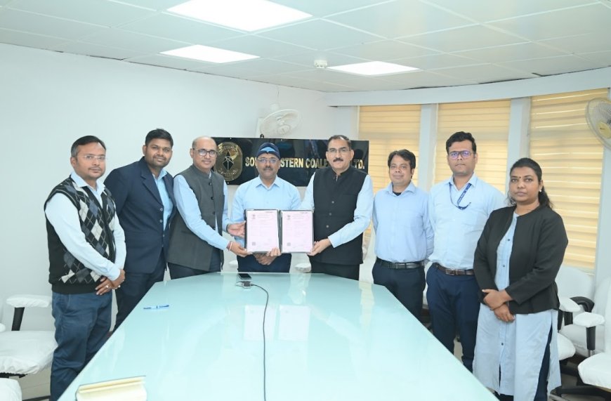 एसईसीएल ने टीबी एवं फेफड़ों की बीमारियों के लिए एआई-सक्षम मोबाइल मेडिकल यूनिट परियोजना हेतु किया समझौता,कोरबा जिले में ‘प्रोजेक्ट SHWAS’ के क्रियान्वयन के लिए ₹4.99 करोड़ की सीएसआर सहायता मंजूर