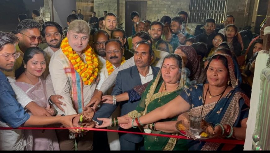 त्रिलोक चंद्र श्रीवास ने किया ‘छत्तीसगढ़ व्यंजनम’ रेस्टोरेंट का उद्घाटन