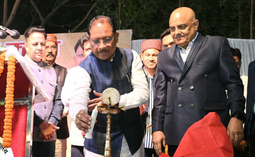 प्रेस लोकतंत्र का चौथा स्तंभ, पत्रकार लोकतंत्र के सच्चे सेनानी: मुख्यमंत्री  साय...प्रेस क्लब रायपुर के पदभार ग्रहण समारोह में हुए शामिल, नवनिर्वाचित पदाधिकारियों को दी बधाई