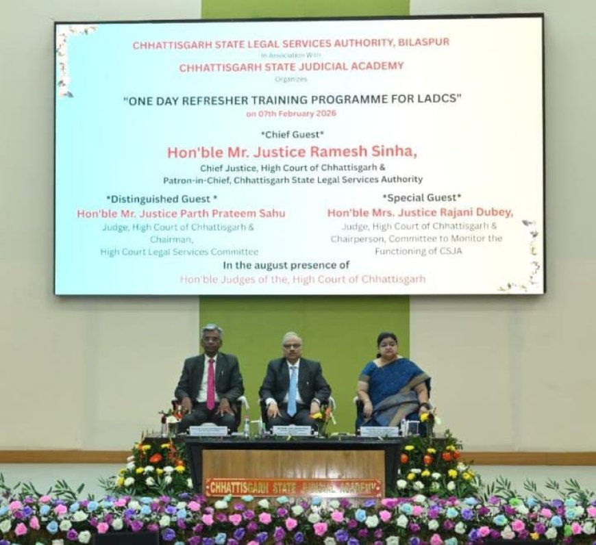 लीगल एड डिफेंस कौंसिल के लिए रिफ्रेशर प्रशिक्षण संपन्न,न्याय तक पहुंच सशक्त करने की दिशा में अहम पहल