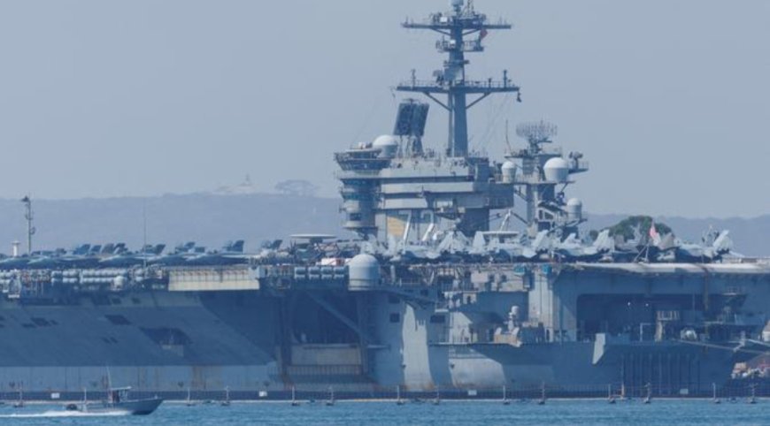 ईरान के साथ तनाव बढ़ने के बीच, अमेरिका का दूसरा विमानवाहक पोत कथित तौर पर पश्चिम एशिया की ओर रवाना हो रहा है।