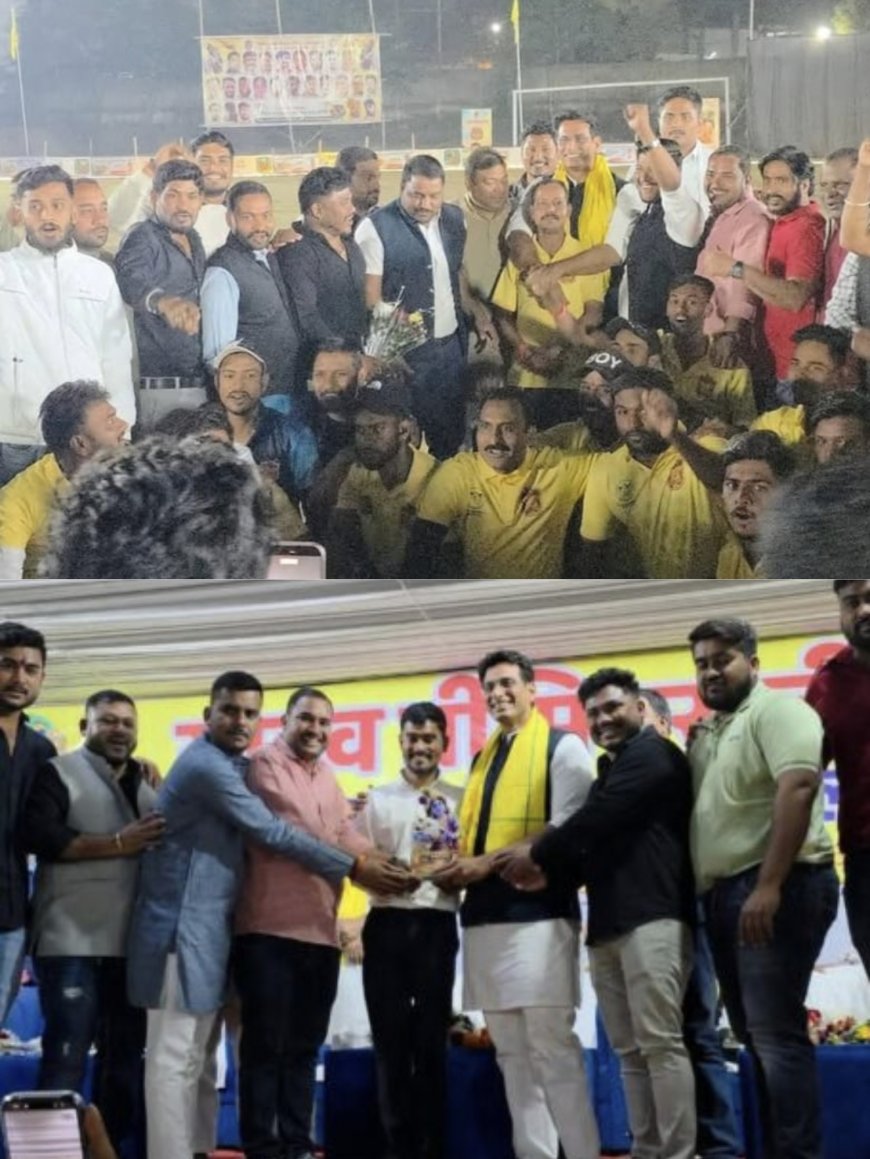 यादव प्रीमियर लीग सीजन-1 में क्वार्टर फाइनल का धमाका, रोमांचक मुकाबलों में विनायक, साईं, बोल बम और नर्सिंग 11 की शानदार एंट्री सेमीफाइनल में