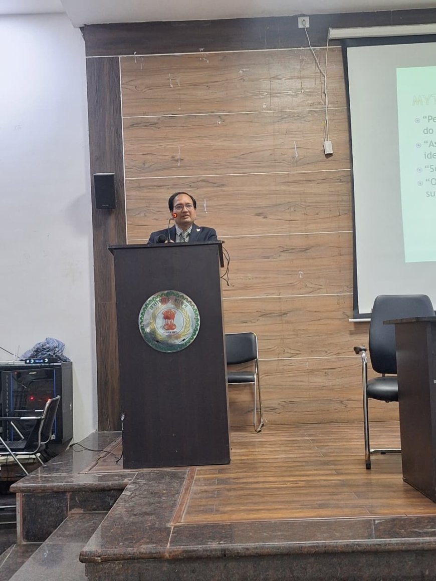 जीवन कौशल व तनाव प्रबंधन पर ज़िला स्तरीय कार्यशाला का आयोजन