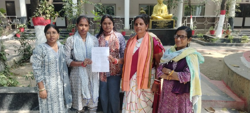 चार माह से मानदेय नहीं मिलने पर मितानिन प्रशिक्षक व समन्वयकों ने सांसद से लगाई गुहार