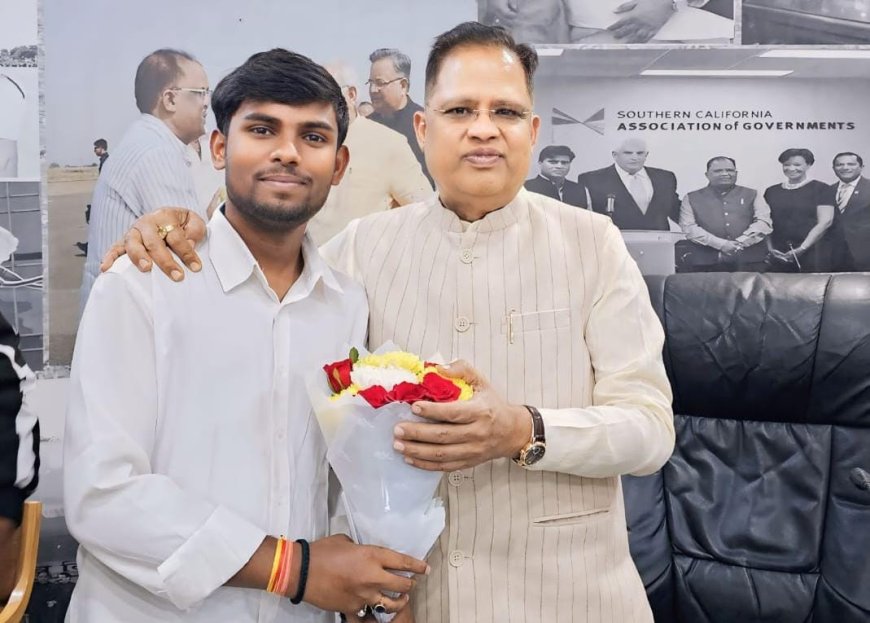 भाजयुमो उत्तर मंडल में तुषार साव बने मंत्री, संगठन ने सौंपी महत्वपूर्ण जिम्मेदारी...निष्ठा और सक्रियता को देखते हुए मिली जिम्मेदारी, नेताओं के प्रति जताया आभार