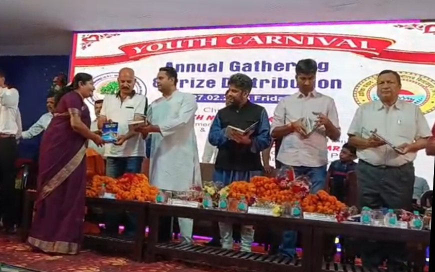 एआई की चुनौती को अवसर में बदलें डीपी विप्र महाविद्यालय के वार्षिकोत्सव में बोले विधायक उमेश नंदकुमार पटेल