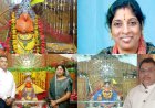 देवी भागवत में उमड़ा श्रद्धालुओं का सैलाब,551 ज्योति कलशों से जगमगाया मंदिर