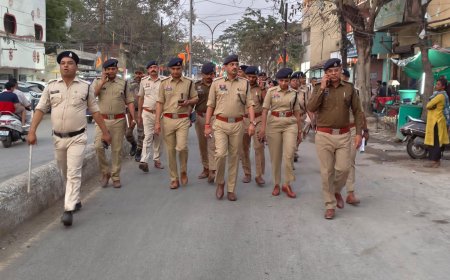 होली पर्व को लेकर बिलासपुर पुलिस अलर्ट: कानून - व्यवस्था की व्यापक समीक्षा...200 से अधिक जवानों के साथ संयुक्त फ्लैग मार्च