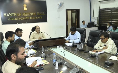 टीएल बैठक में कलेक्टर ने की विकास कार्यों की विस्तृत समीक्षा...बजट प्रावधानों पर तेजी से अमल, योजनाओं की प्रगति बढ़ाने के निर्देश