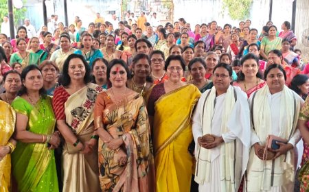 तेलुगू संयुक्त समाज महिला विंग ने मनाया अंतर्राष्ट्रीय महिला दिवस, होली मिलन में 400 से अधिक महिलाओं की सहभागिता