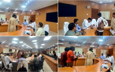 जनदर्शन में 100 आवेदन हुए प्राप्त, कलेक्टर ने त्वरित समाधान के दिए निर्देश