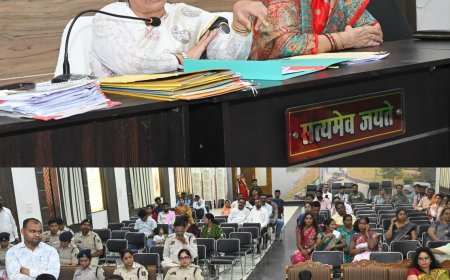 बिलासपुर संभाग के 08 जिलो के 159 प्रकरण में महा जन सुनवाई किया गया जिसमें 31 प्रकरण नस्तीबद्ध हुआ...5 माह की बच्ची पहली बार पिता की गोद में गई परिवार जुड़ा