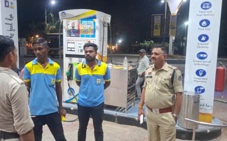 बिना नंबर प्लेट वाले वाहनों को पेट्रोल -डीजल नहीं देने के यातायात सुरक्षा के लिए बिलासपुर पुलिस के सख्त निर्देश