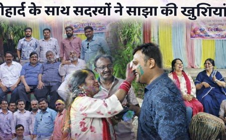 भारत विकास परिषद बिलासपुर इकाई का होली मिलन समारोह सम्पन्न