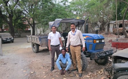 दुकान के सामने खड़ा ट्रैक्टर-ट्रॉली चोरी, सिविल लाइन पुलिस ने आरोपी को किया गिरफ्तार