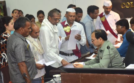 जनदर्शन में कलेक्टर ने सुनी लोगों की समस्याएं, अधिकारियों को त्वरित कार्रवाई के निर्देश