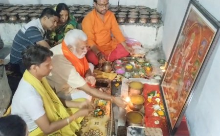 6 शुभ संयोग में शुरू हुआ चैत्र नवरात्रि, मंदिरों में उमड़ी श्रद्धालुओं की भीड़