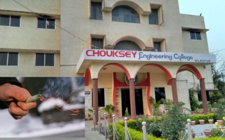 चौकसे कॉलेज के कैंटीन में छात्र पर जलता पटाखा फेंका आरोपी के खिलाफ एफआईआर दर्ज