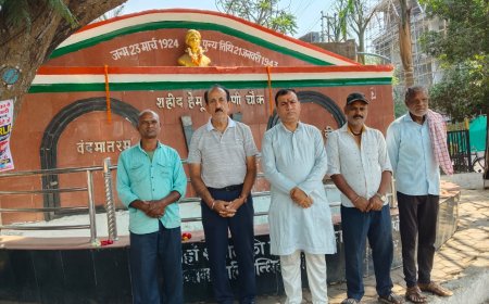 शहीद हेमू कालाणी की 103वीं जयंती सिंधी समाज द्वारा श्रद्धापूर्वक मनाई गई