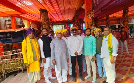 रतनपुर में मां महामाई दाई पंचमी भेंट पर निकली भव्य रैली, हजारों श्रद्धालु हुए शामिल