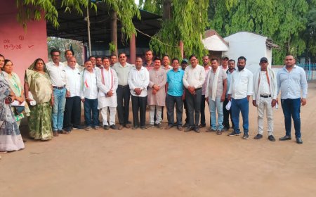 हरदीबाजार में कांग्रेस कमेटी की बैठक हुई संपन्न,संगठन विस्तार पर जोर