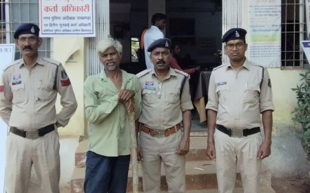 सीपत पुलिस ने 24 घंटे में सुलझाई हत्या की गुत्थी आरोपी गिरफ्तार