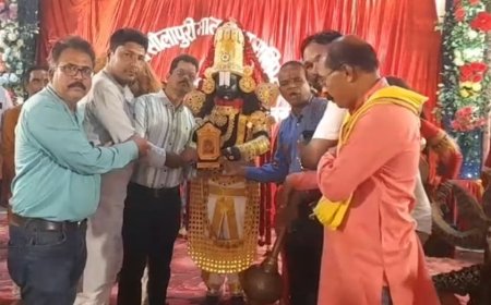 बलौदा बाजार में सामूहिक विवाह का भव्य आयोजन, 22 जोड़ों ने लिए सात फेरे