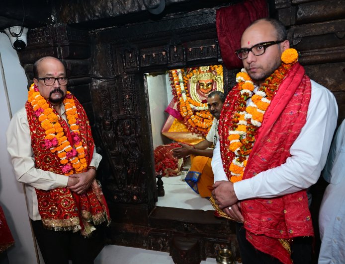 राज्यपाल रमेन डेका ने रतनपुर में माँ महामाया के दर्शन कर लिया आशीर्वाद