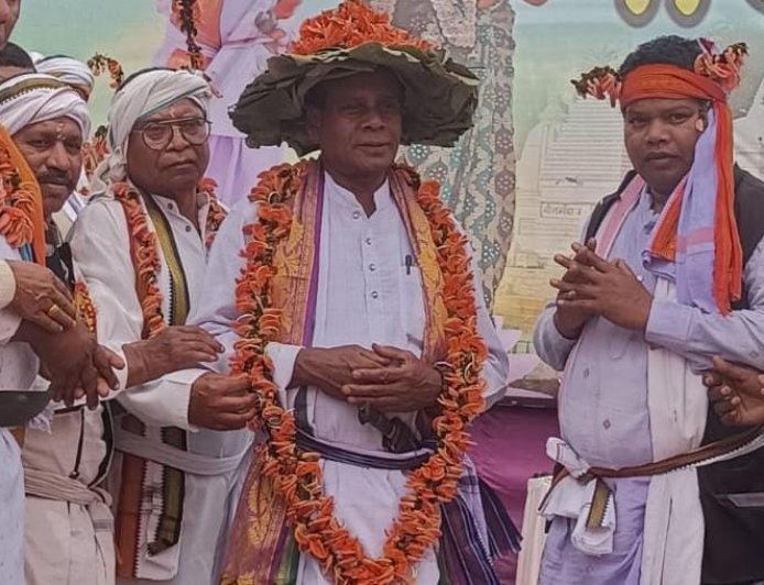 अमरकंटक में धूमधाम से मनाया गया चैत पंचमी आदिवासी धर्म दिवस, जनप्रतिनिधि हुए शामिल