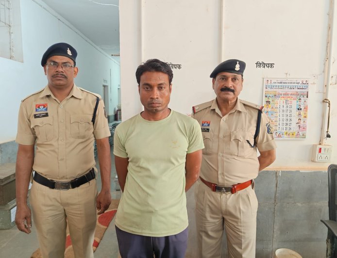छेड़खानी करने वाला आरोपी गिरफ्तार, सीपत पुलिस की त्वरित कार्रवाई — भेजा गया जेल