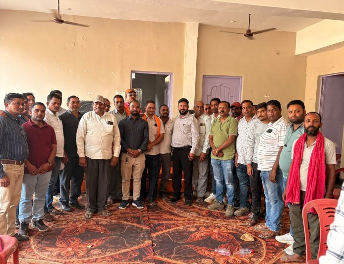 कोटा ब्लॉक में संगठन की अहम बैठक, गोविंद साहू बने ब्लॉक अध्यक्ष